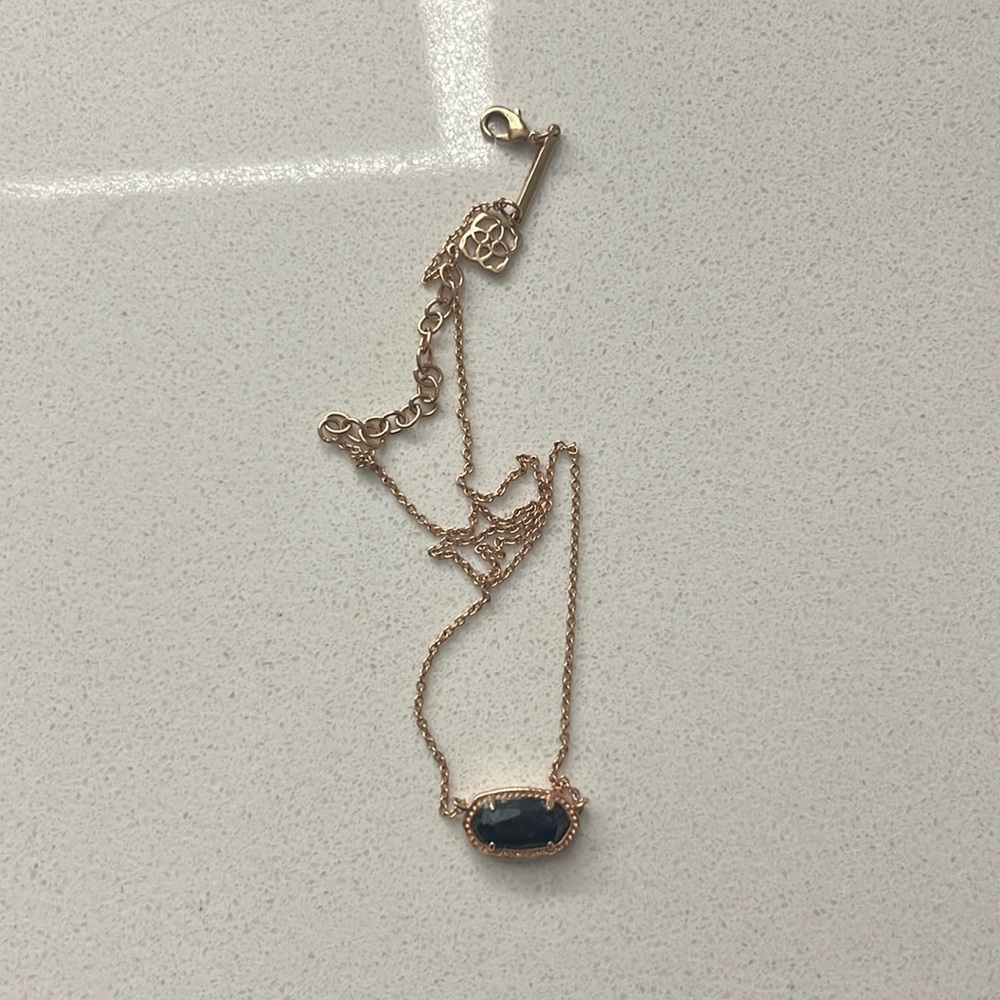 Gold with black stone Kendra Scott